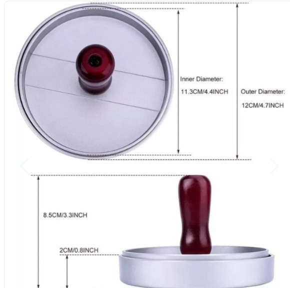 Miniatura 2 de Molde Prensa Para Hamburguesas
